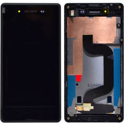 Οθόνη Και Μηχανισμός Αφής Με Πλαίσιο Sony Xperia E3 D2203 Μαύρο OEM