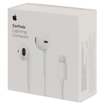 Orginal Handsfree Apple MMTN2ZM Lightning With Remote And Microphone (Blister)