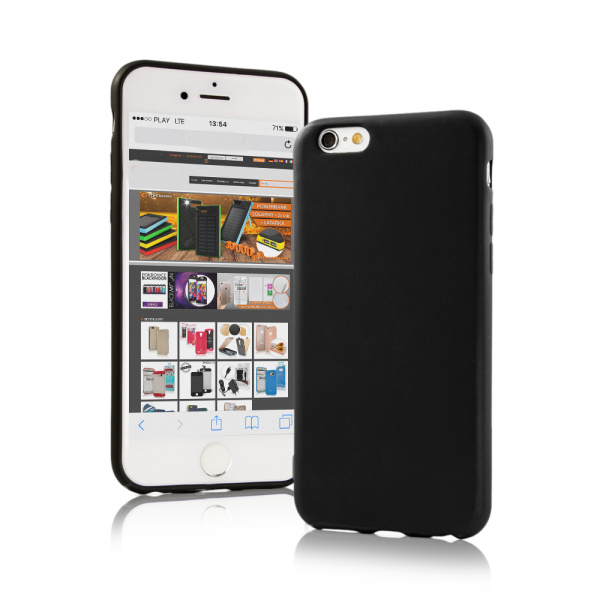 Θήκη Σιλικόνης OEM Back Case Matt Μαύρο Apple iPhone 6 / iPhone 6s