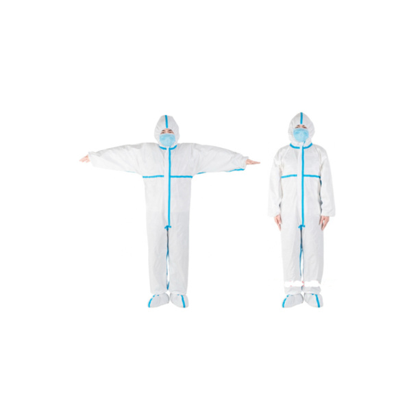 Ιατρικές Ολόσωμες Προστατευτικές Στολές Μίας Χρήσεως Λευκές (Μέγεθος 180cm - 190cm)