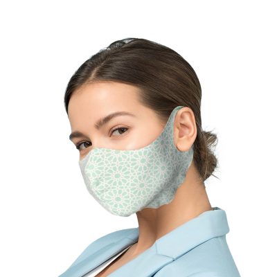 Protective Face Mask With Ion Green World