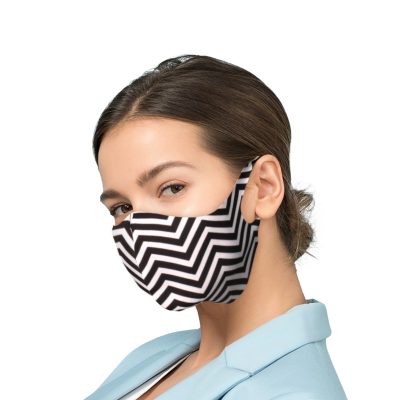 Protective Face Mask With Ion Ions ZigZag