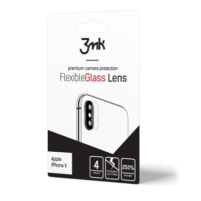 Προστατευτικό Τζαμάκι Κάμερας, Σετ 4 τμχ, 3MK Flexible Glass Lens Samsung Galaxy A40 A405 (5903108136792)