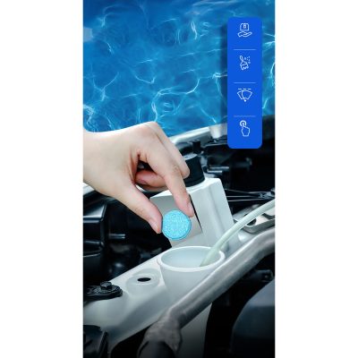 Baseus Washer Fluid Tablets (12pcs) CRBLS-02 Baseus washer tablets not only clean the windshields perfectly, but their e