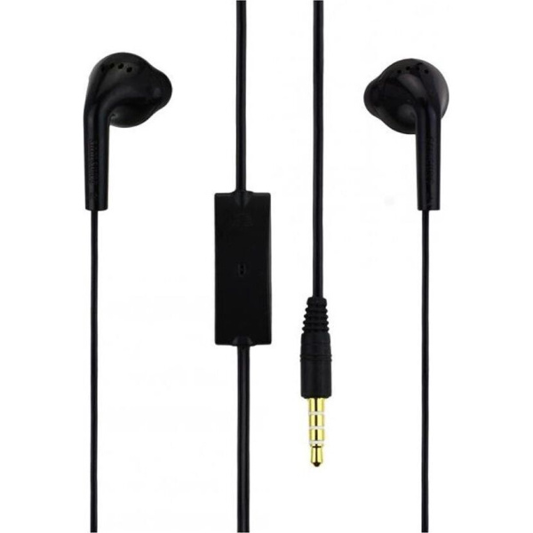 Samsung Handsfree Earbuds 3.5mm Black EHS61ASFBE (Bulk) - Length 1.2m - 3.5mm Jack connector - Microphone - Button for r